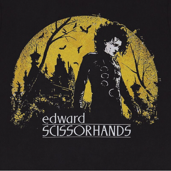 EDWARD SCISSORHANDS - MOONLIGHT - T-SHIRT