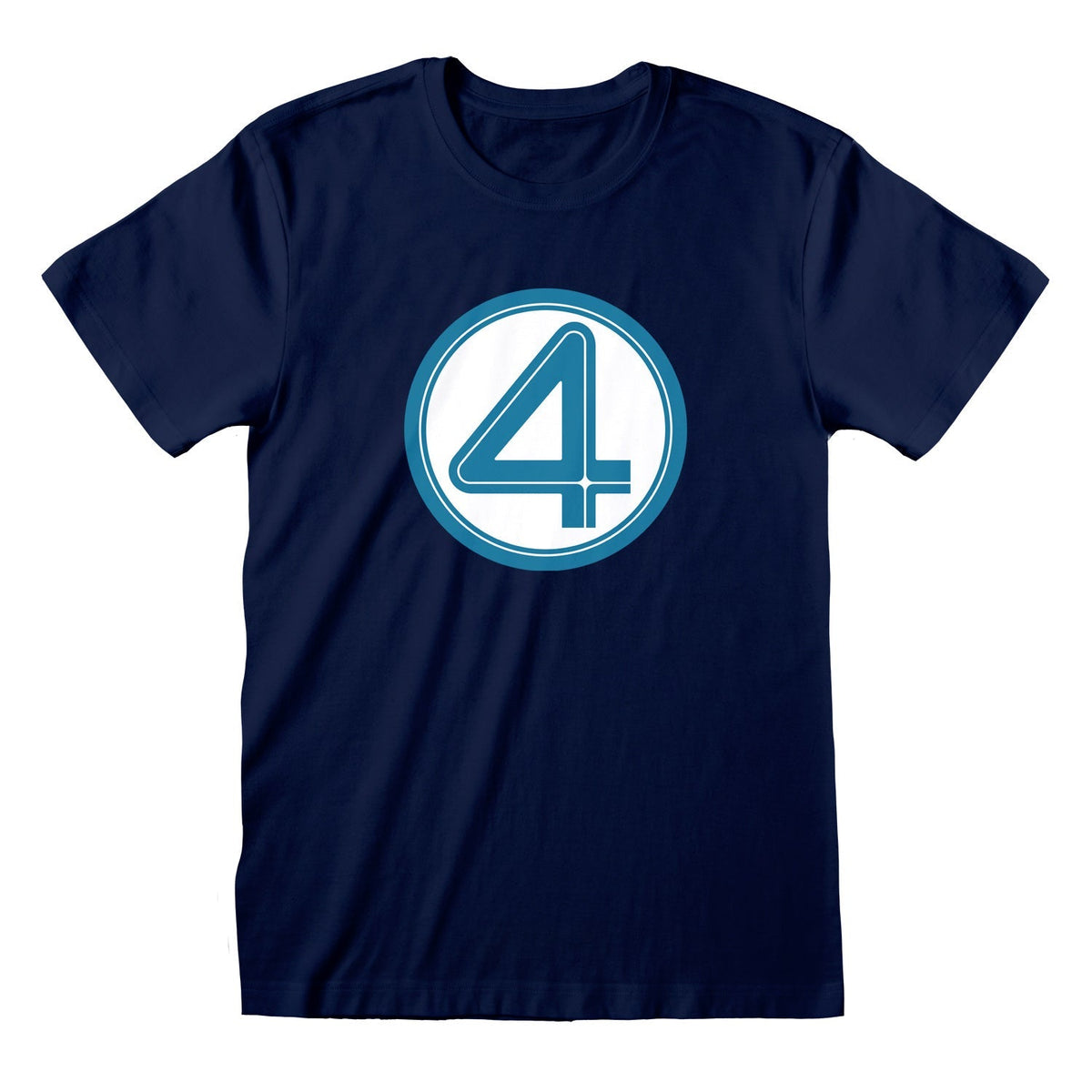 Marvel Comics - Fantastic 4 - Emblem Navy T-Shirt