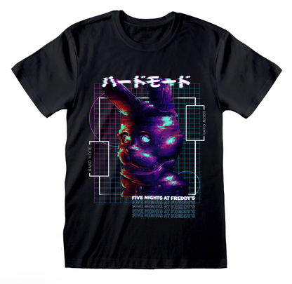 FIVE NIGHTS AT FREDDY'S - HARD MODE BONNIE GLITCH - T-SHIRT