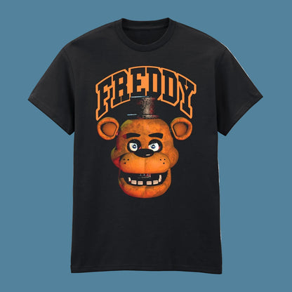 Five Nights at Freddys black t-shirt 