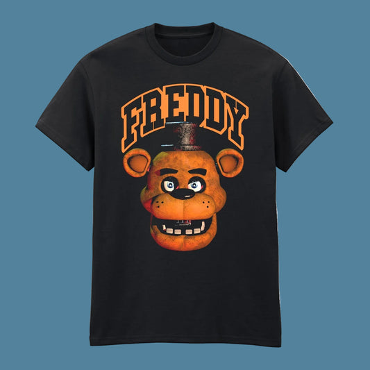 Five Nights at Freddys black t-shirt 