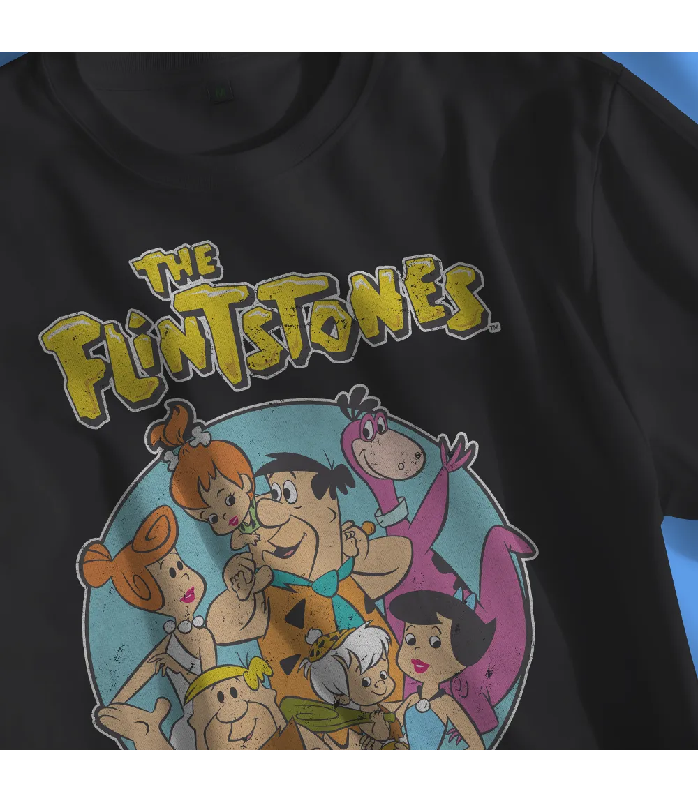 The Flintstones Family T-Shirt Men's/Unisex – Retro Tees Clothing
