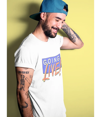 Going Live Unisex T-Shirt,  Retro TV Classic