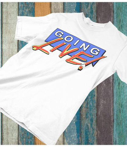 Going Live Unisex T-Shirt,  Retro TV Classic