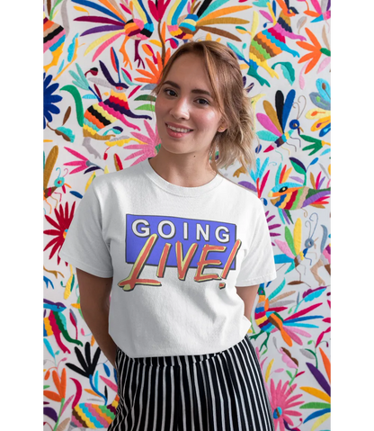 Going Live Unisex T-Shirt,  Retro TV Classic