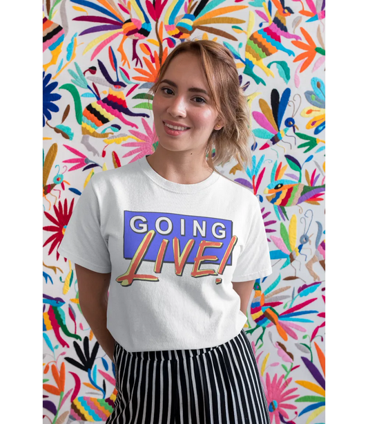 Going Live Unisex T-Shirt,  Retro TV Classic