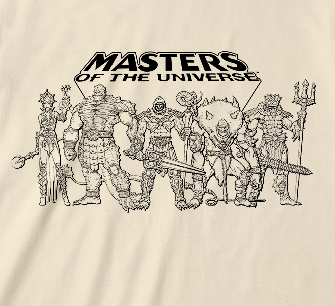 He-Man - Villains Natural T-Shirt