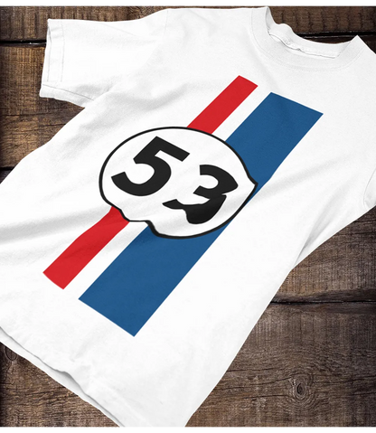 Retro Racing Car T-Shirt 53 Design