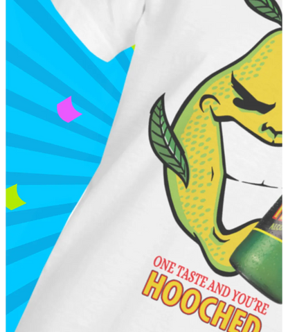 Retro Party Lemon T-Shirt - 90s Alcopop Drink Tee