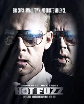 HOT FUZZ - POLICE OFFICERS - T-SHIRT