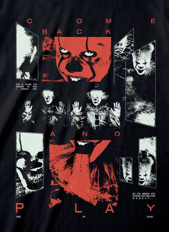 IT - Come Back Black T-Shirt