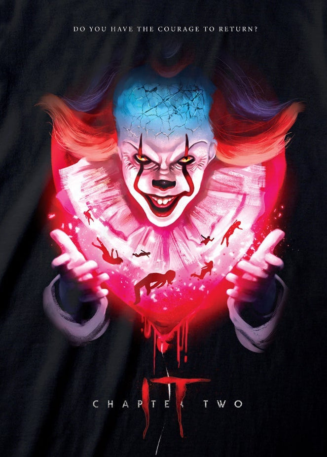 IT - Poster Black T-Shirt