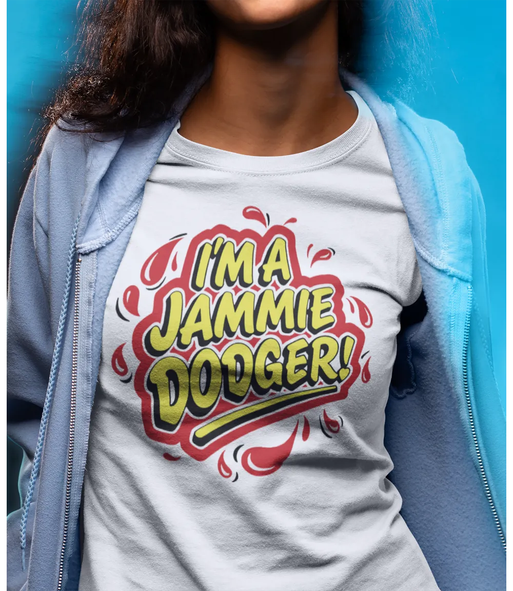 Retro Tees Fun Unisex T-Shirt - I’m a Jammie Dodger Tee