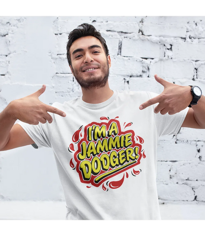 Retro Tees Fun Unisex T-Shirt - I’m a Jammie Dodger Tee