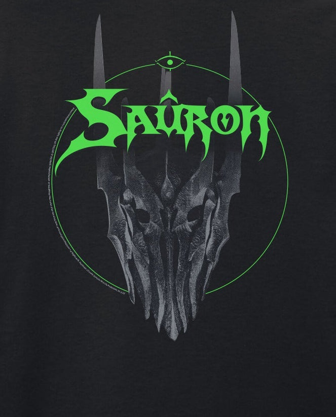 Lord Of The Rings, The - Sauron Circle Black T-Shirt