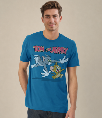 TOM AND JERRY CHASE TEE - Officially Licenced and Exclusive