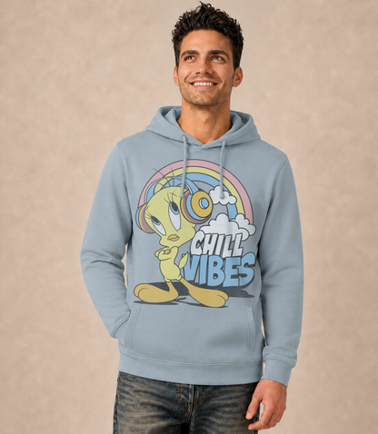 LOONEY TUNES TWEETY CHILL VIBES HOODIE