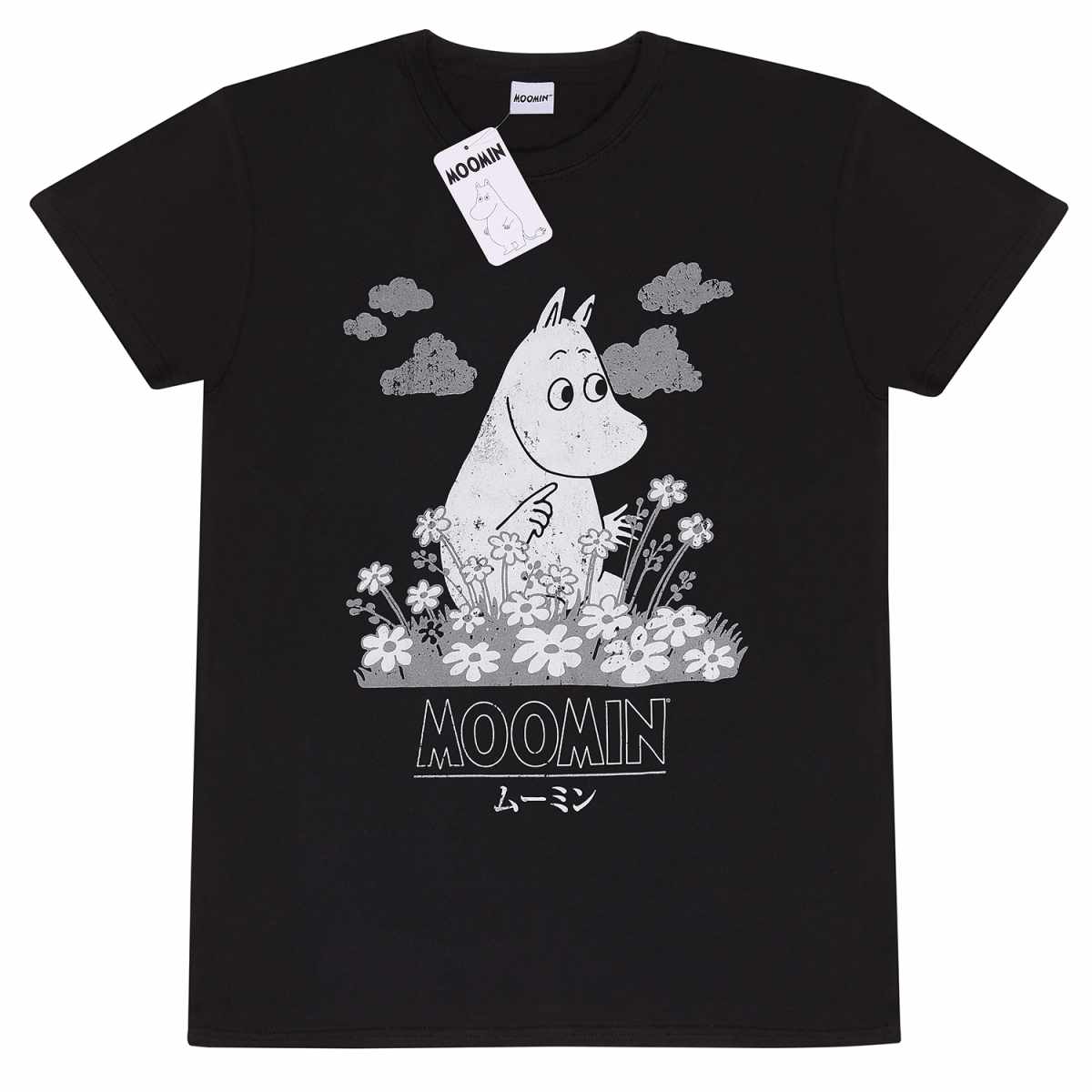 Moomins – Flowers Japanese T-Shirt