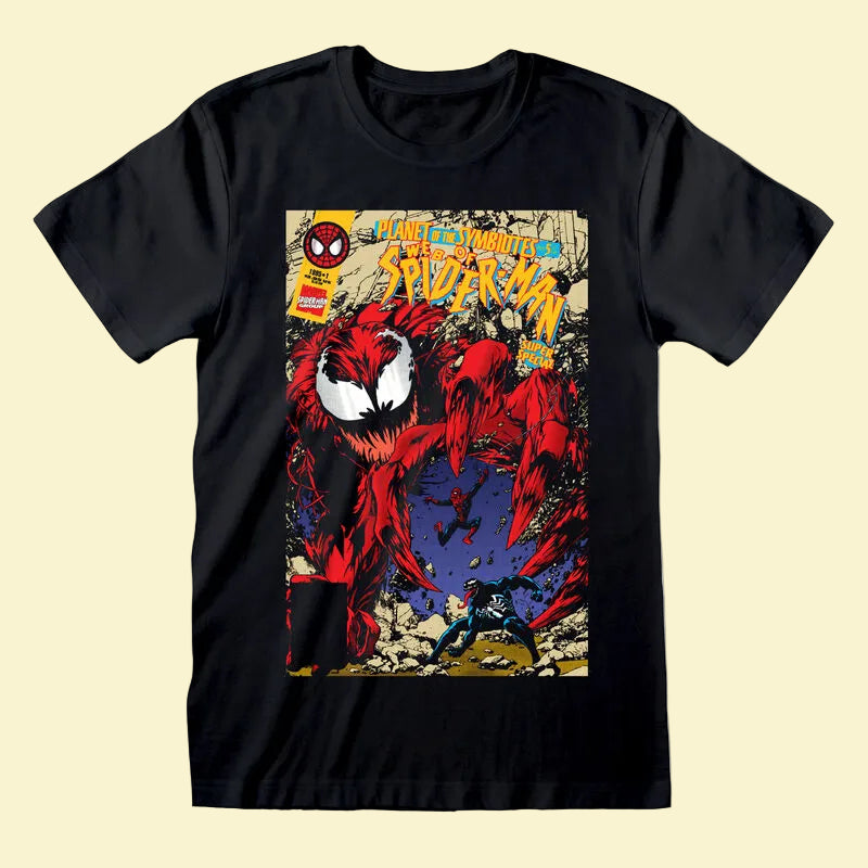 Marvel Comics - Carnage Cover Black T-Shirt