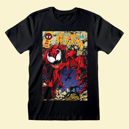 Marvel Comics - Carnage Cover Black T-Shirt