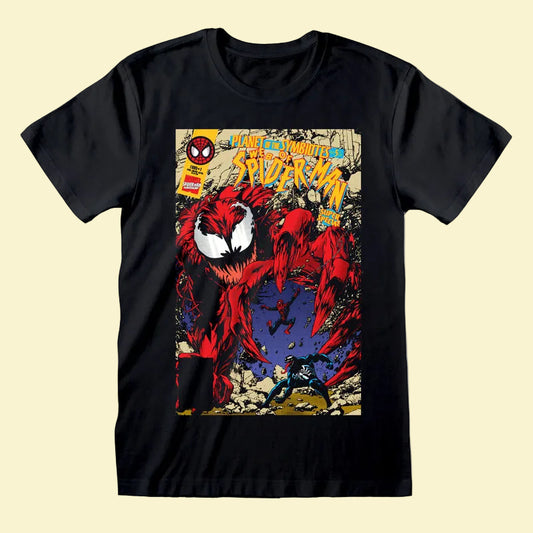 Marvel Comics - Carnage Cover Black T-Shirt