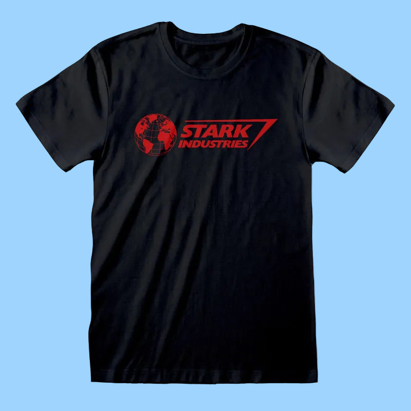 Marvel Comics Avengers - Stark Industries Black T-Shirt