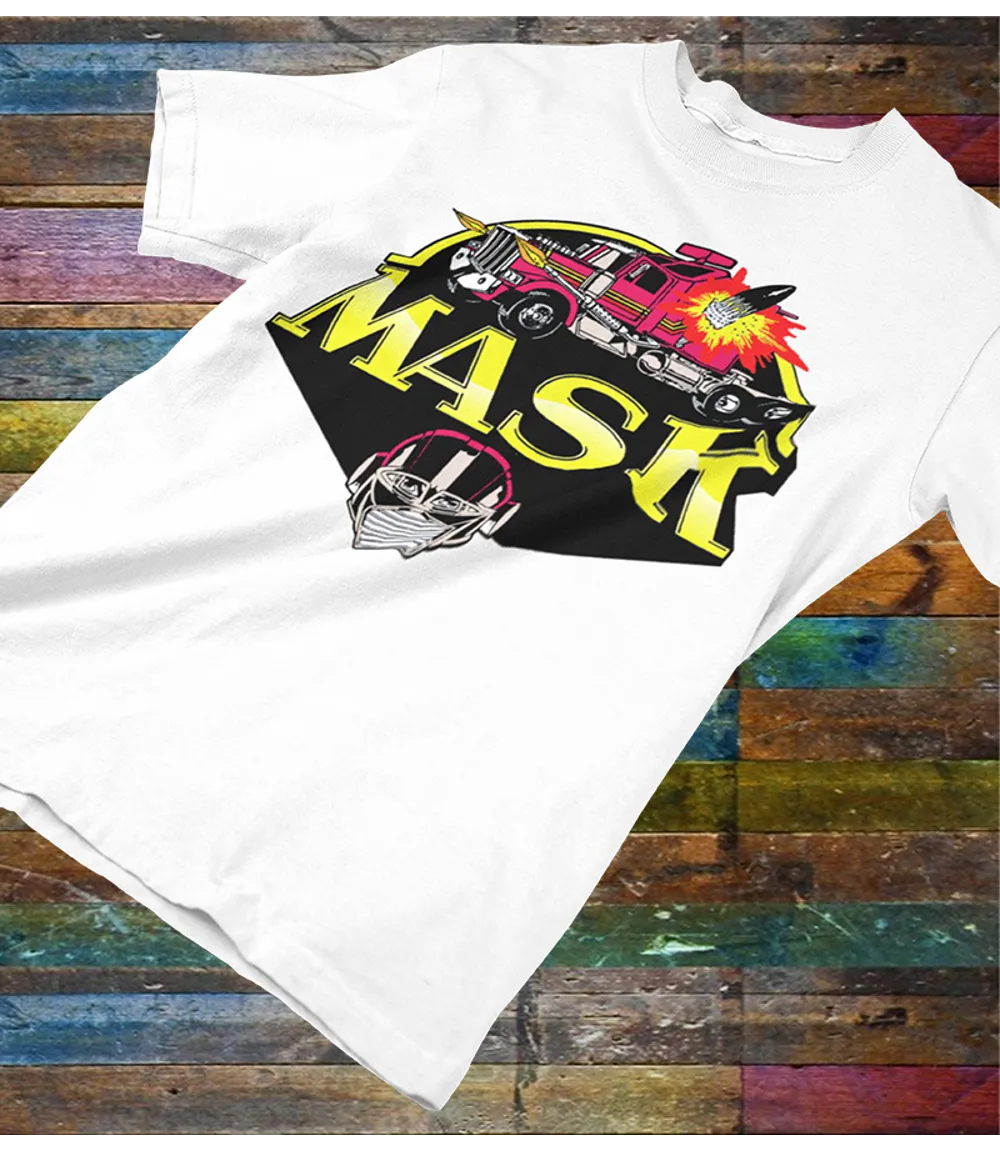 Retro 80s Action Cartoon T-Shirt, Unisex Graphic Tee