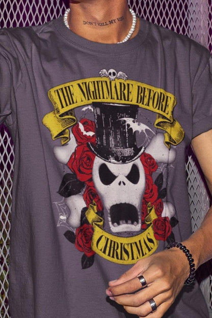 Nightmare Before Christmas Top Hat Jack T-Shirt