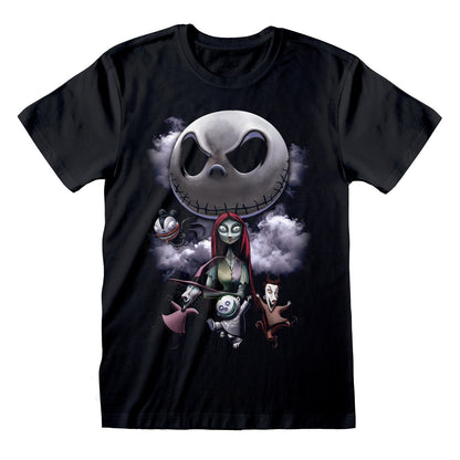 Nightmare Before Christmas, The - Dark Montage Black T-Shirt