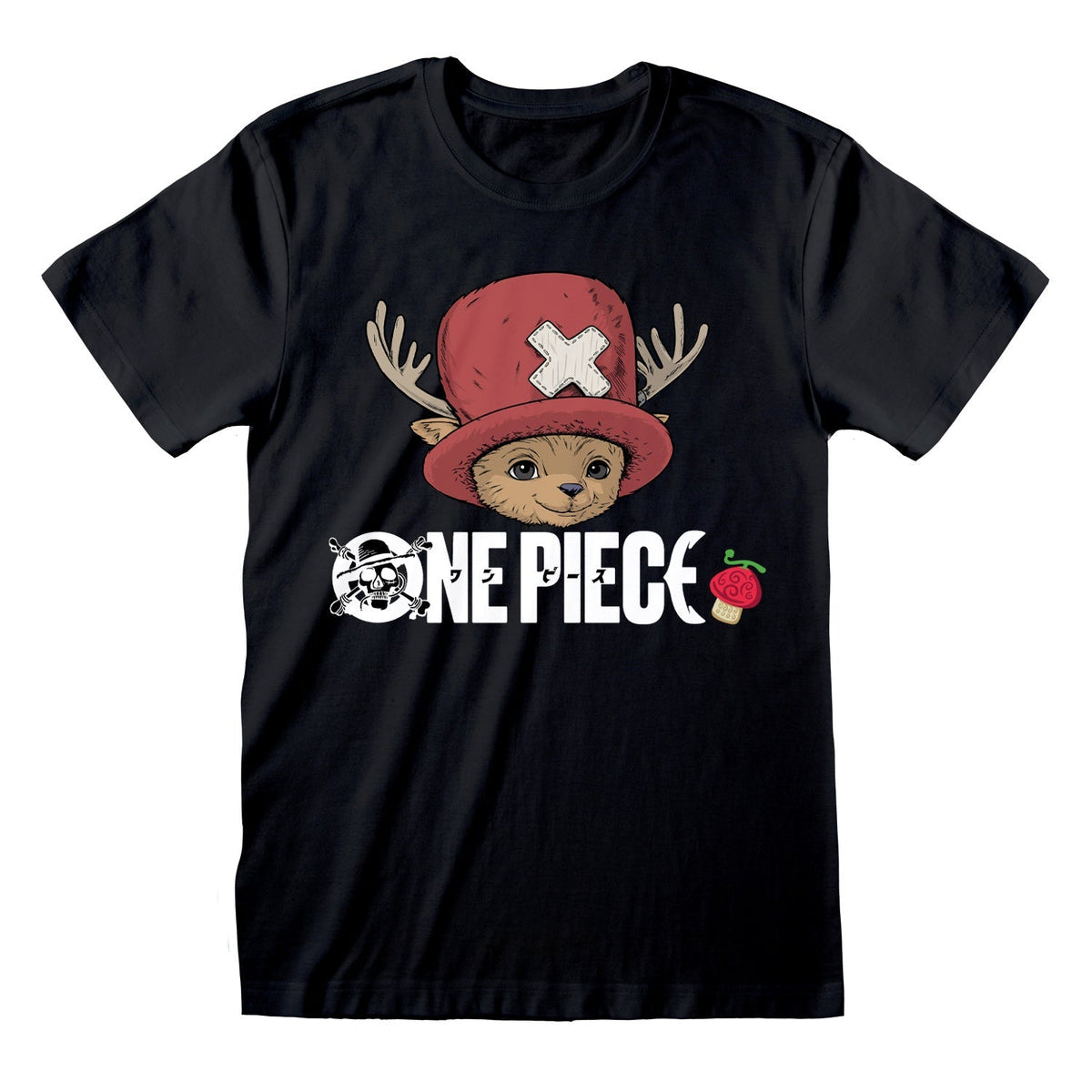 One Piece - Chopper Black T-Shirt