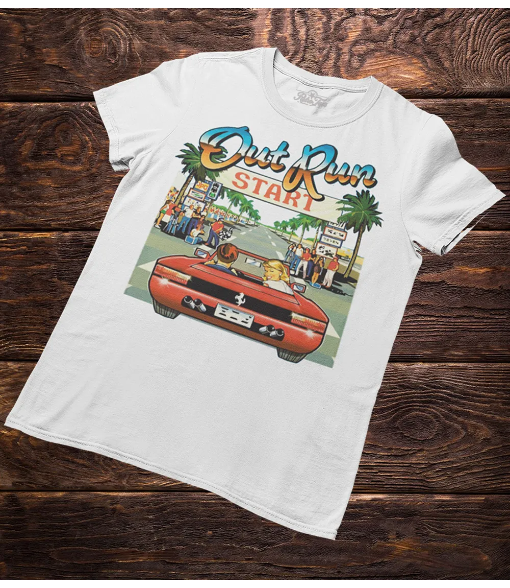 Retro Out Run Gaming T-Shirt