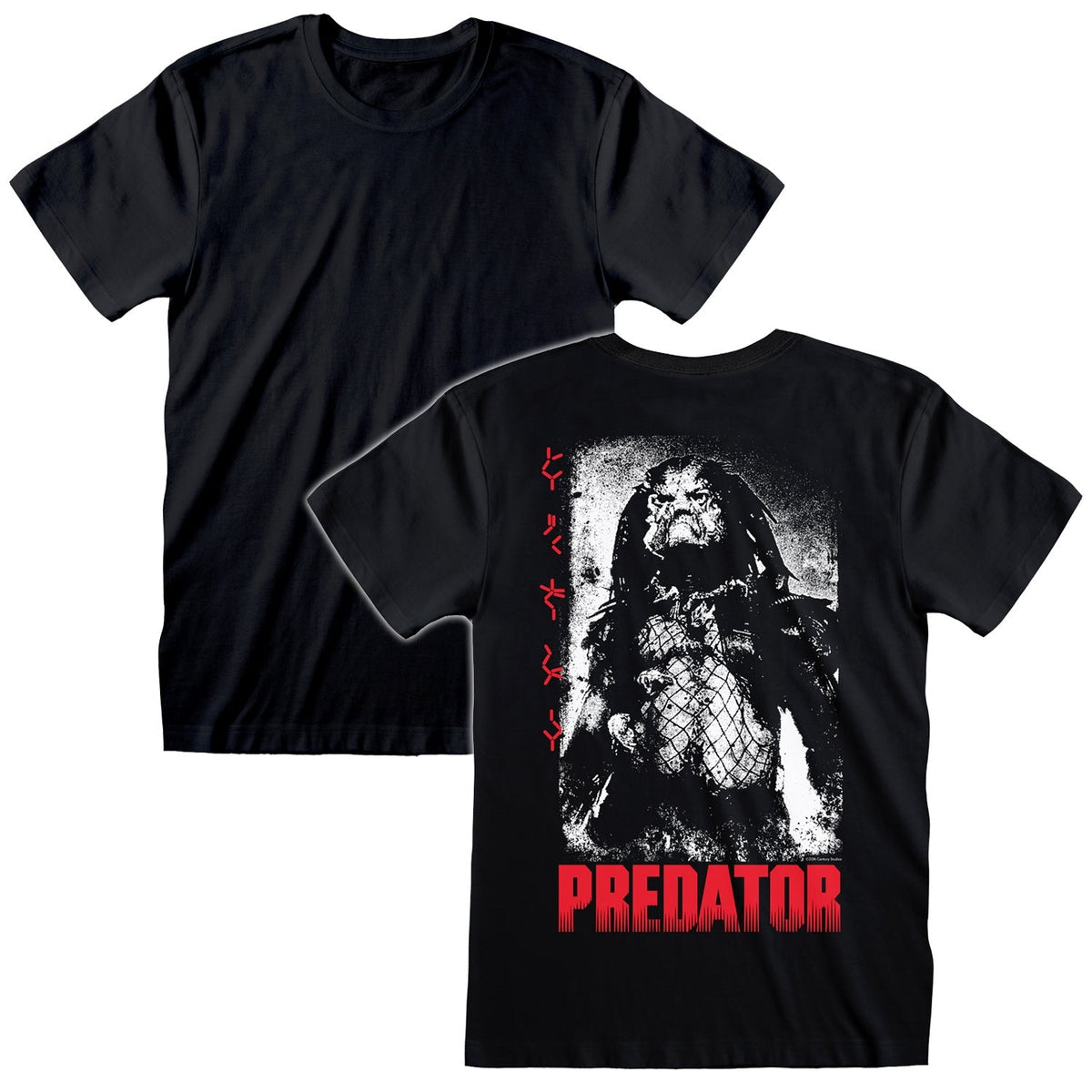 Predator - Poster Style Black T-Shirt