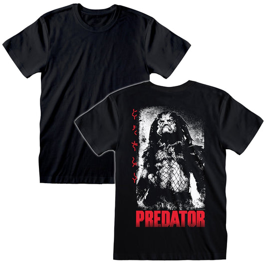 Predator - Poster Style Black T-Shirt