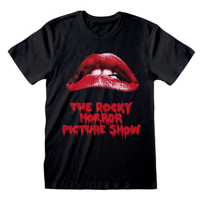 Rocky Horror Picture Show - Lips Black T-Shirt