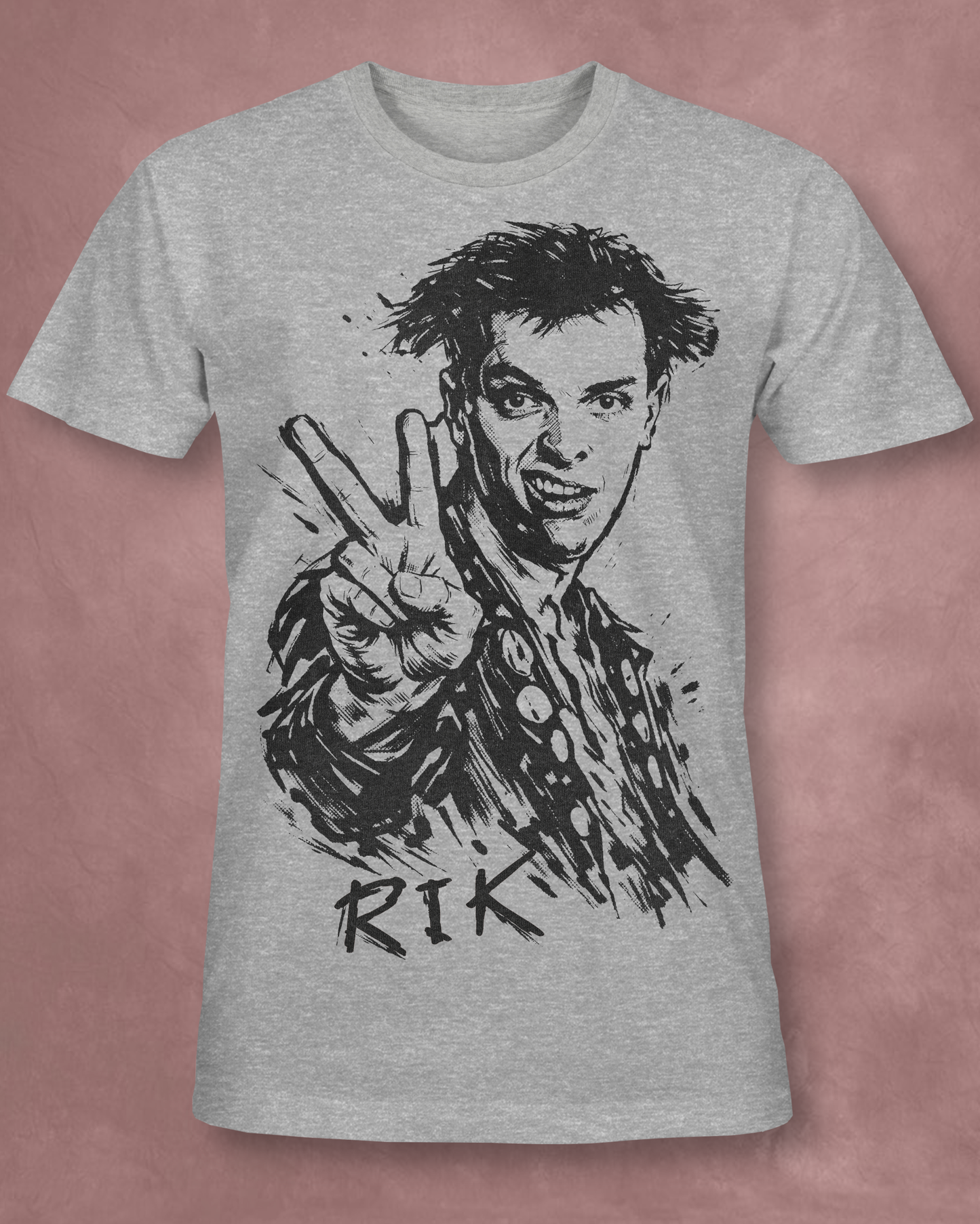 Retro 80s The Young Ones Rik T-Shirt