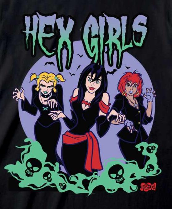 Scooby Doo – Hex Girls -  T-shirt Boyfriend Fit
