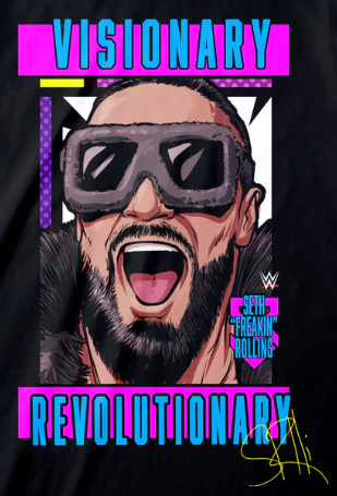 WWE SETH ROLLINS - Visionary Unisex T-shirt
