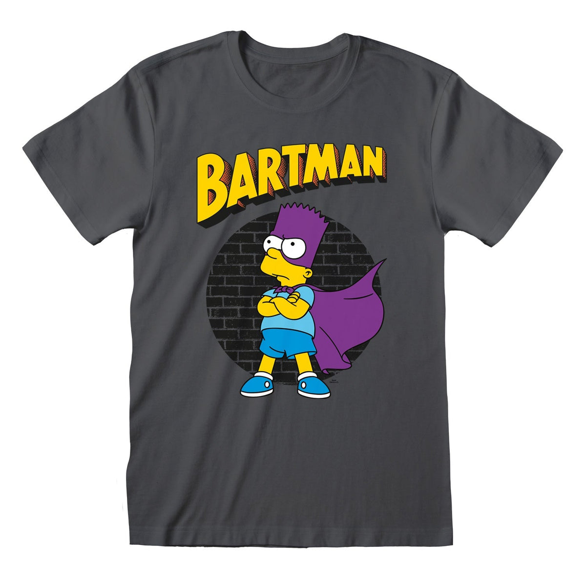 Simpsons, The - Bartman Light Graphite T-Shirt