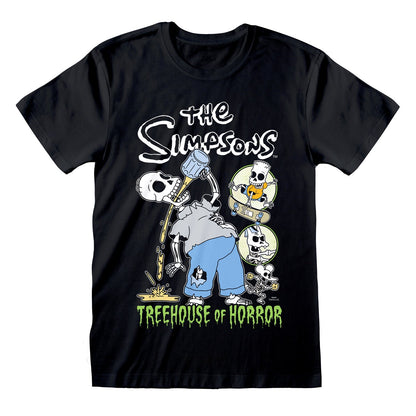Simpsons, The - Treehouse Black T-Shirt