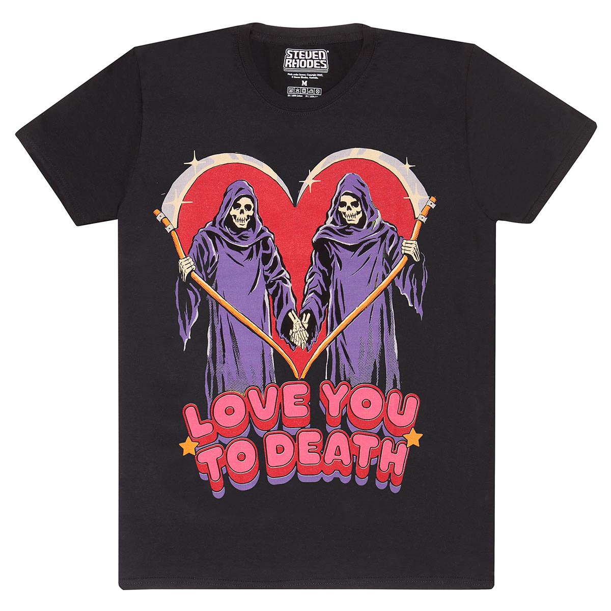 Steven Rhodes – Love You To Death T-Shirt - Unisex