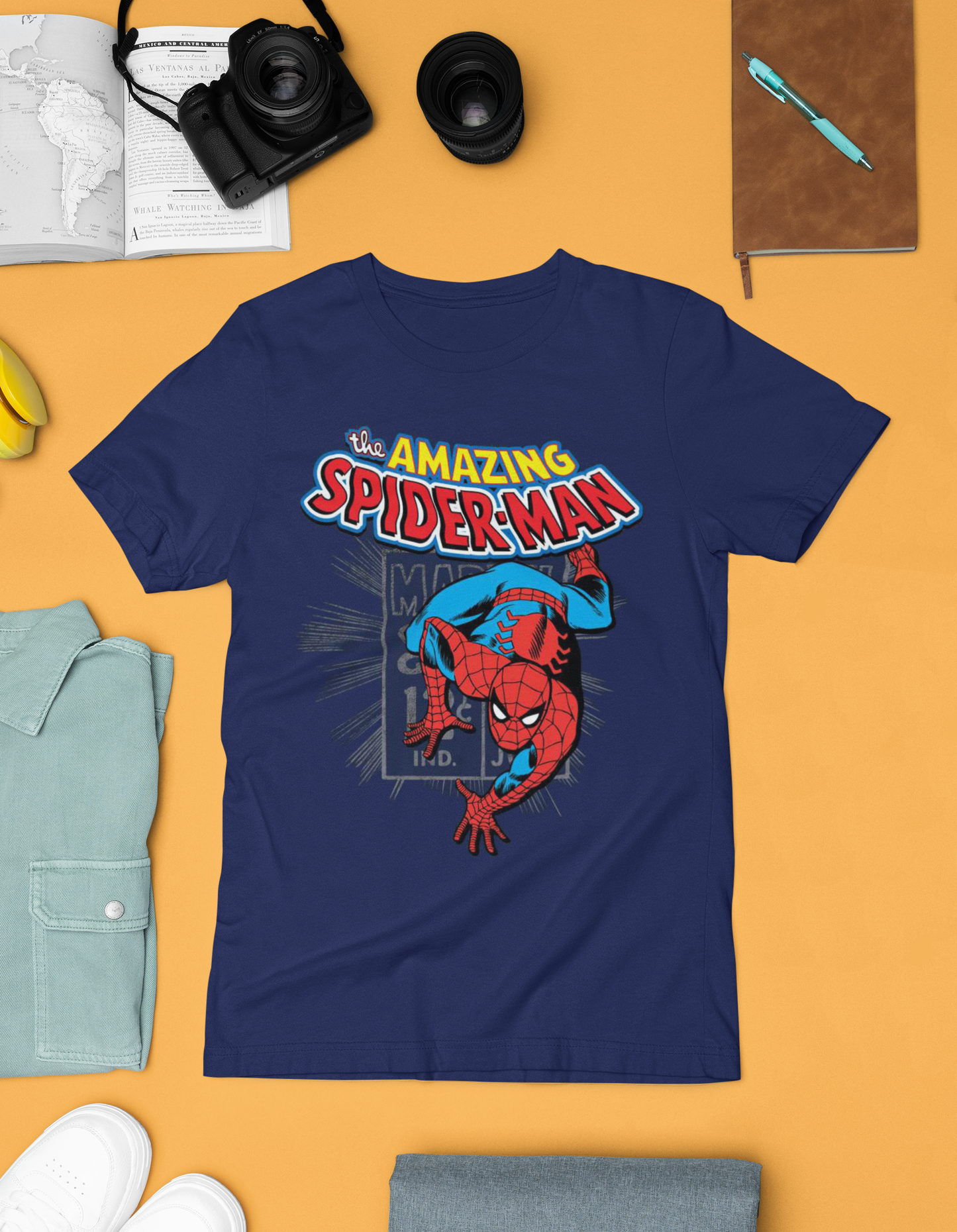 T-shirt Spiderman pour garçon de 2 à 16 ans T-shirt Spiderman pour garçon de 2 à 16 ans