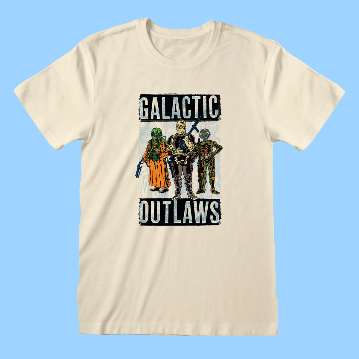 Star Wars - Galactic Outlaws Natural T-Shirt