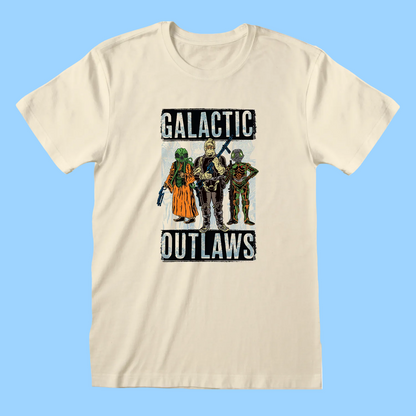 Star Wars - Galactic Outlaws Natural T-Shirt