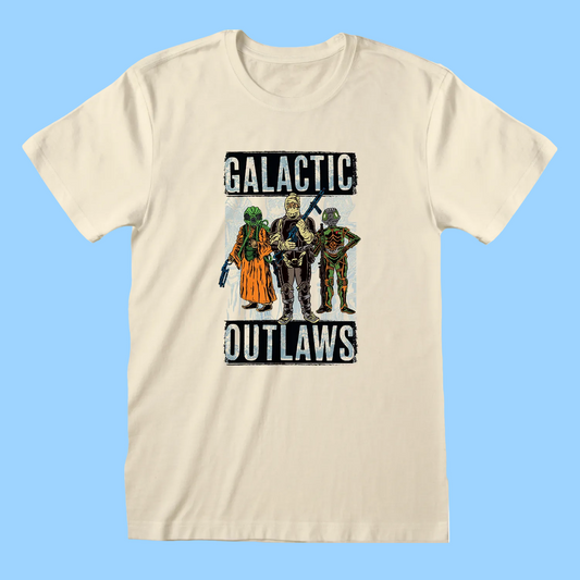 Star Wars - Galactic Outlaws Natural T-Shirt