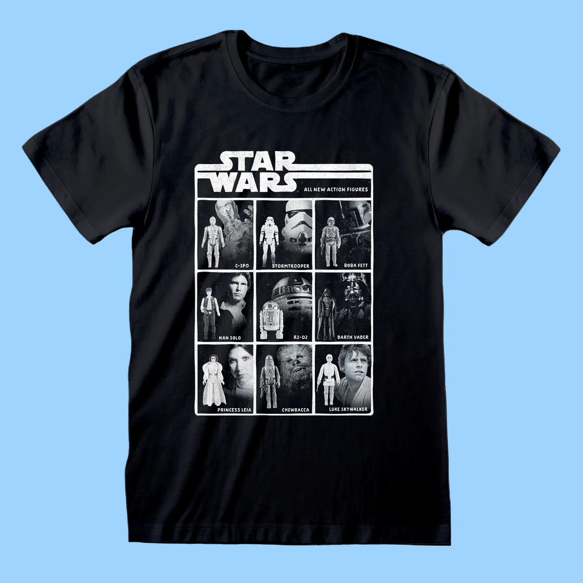 Star Wars - Toybox Black T-Shirt