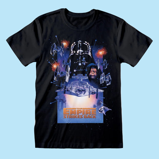 Star Wars Classic - Empire Strikes Back Black T-Shirt
