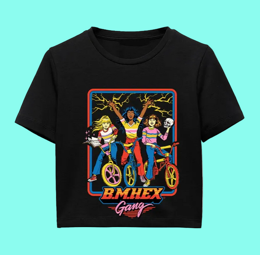 STEVEN RHODES  BM HEX - CROPPED T-SHIRT