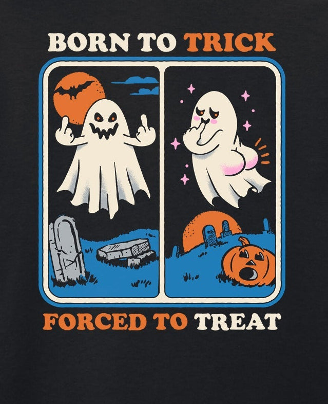 Steven Rhodes - Trick Or Treat Black T-Shirt