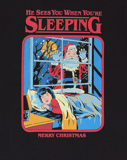 Steven Rhodes He Sees You Black T-Shirt