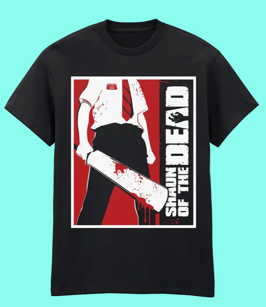 SHAUN OF THE DEAD  SHAUN OF THE DEAD - CLOSE UP SHAUN T-SHIRT
